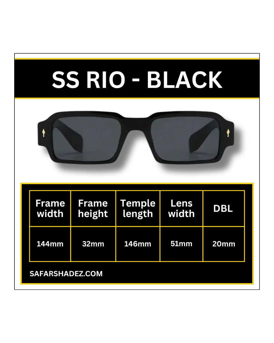 SS Rio | Black