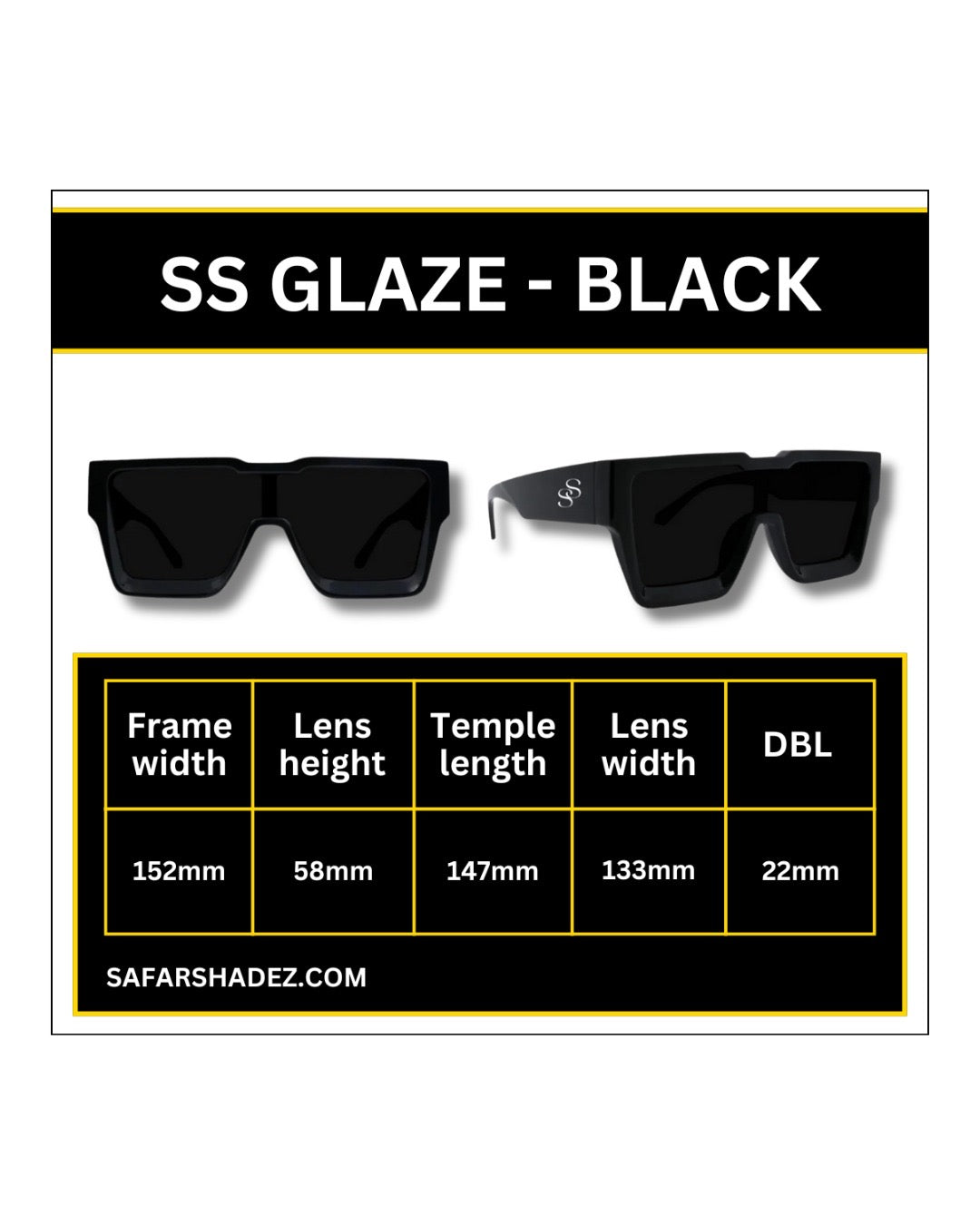 SS Glaze | Black