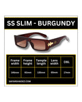 SS Slim | Burgundy