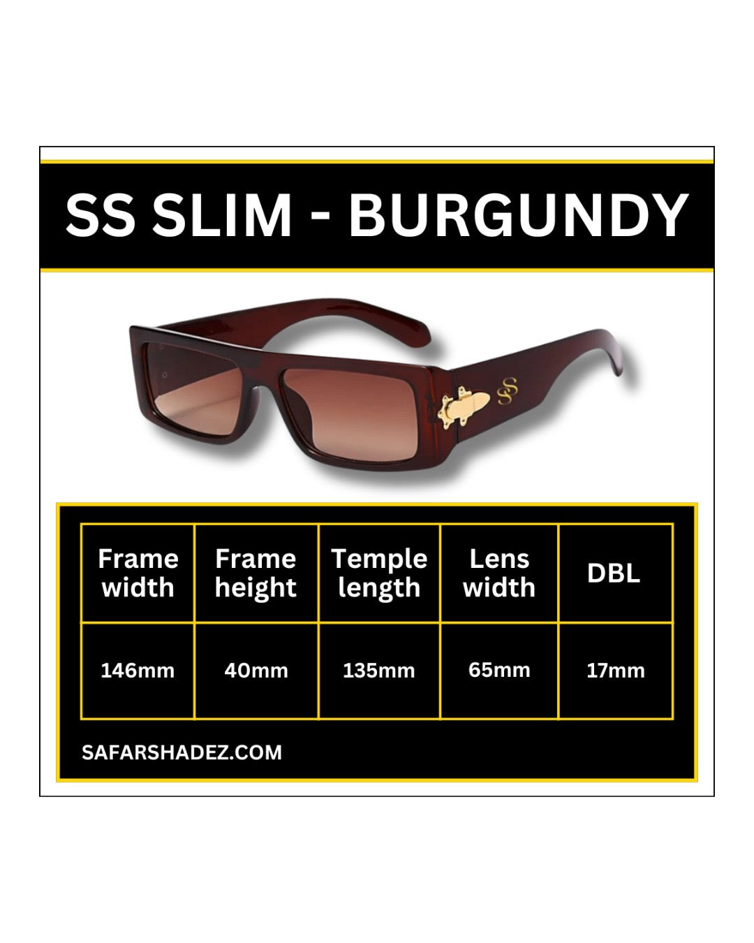 SS Slim | Burgundy